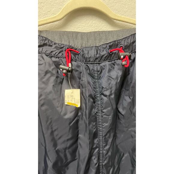 Tommy Jeans NWT Men's Navy Blue/Gray Reversible drawstring waist XL Track Pants - Picture 2 of 12